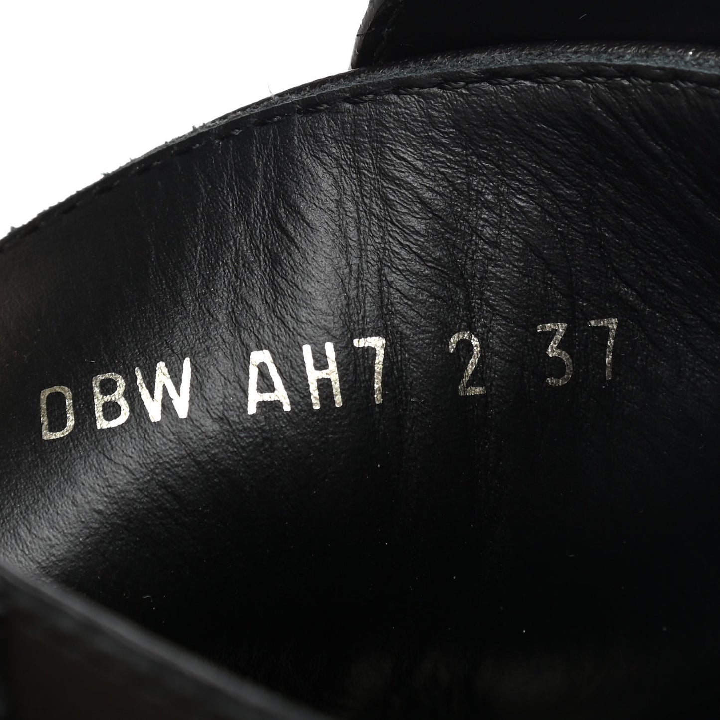 Calfskin VLOGO 15/70mm Combat Boots 37 Black