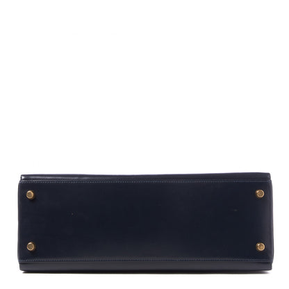 Hermes Box Kelly Retourne 32 Indigo 5 of 31
