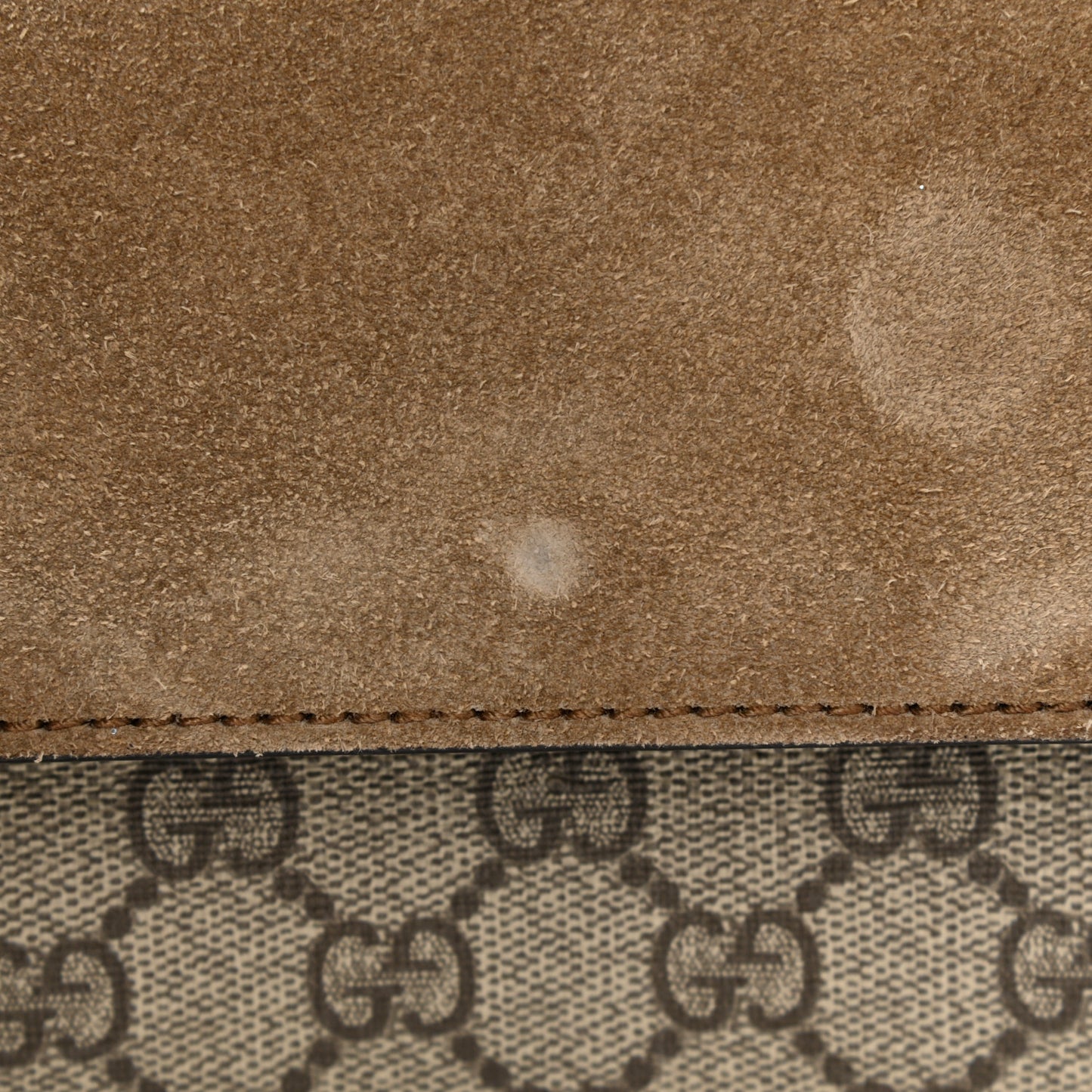 GG Supreme Monogram Mini Dionysus Shoulder Bag Taupe