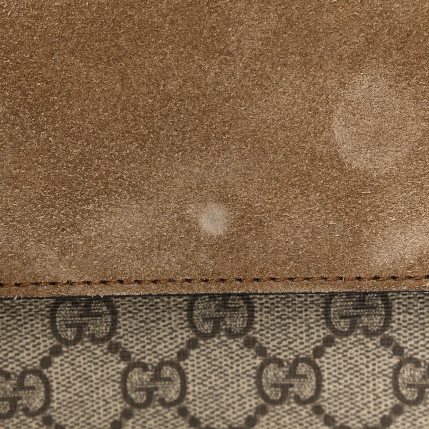 Gucci GG Supreme Monogram Mini Dionysus Shoulder Bag Taupe 8 of 11