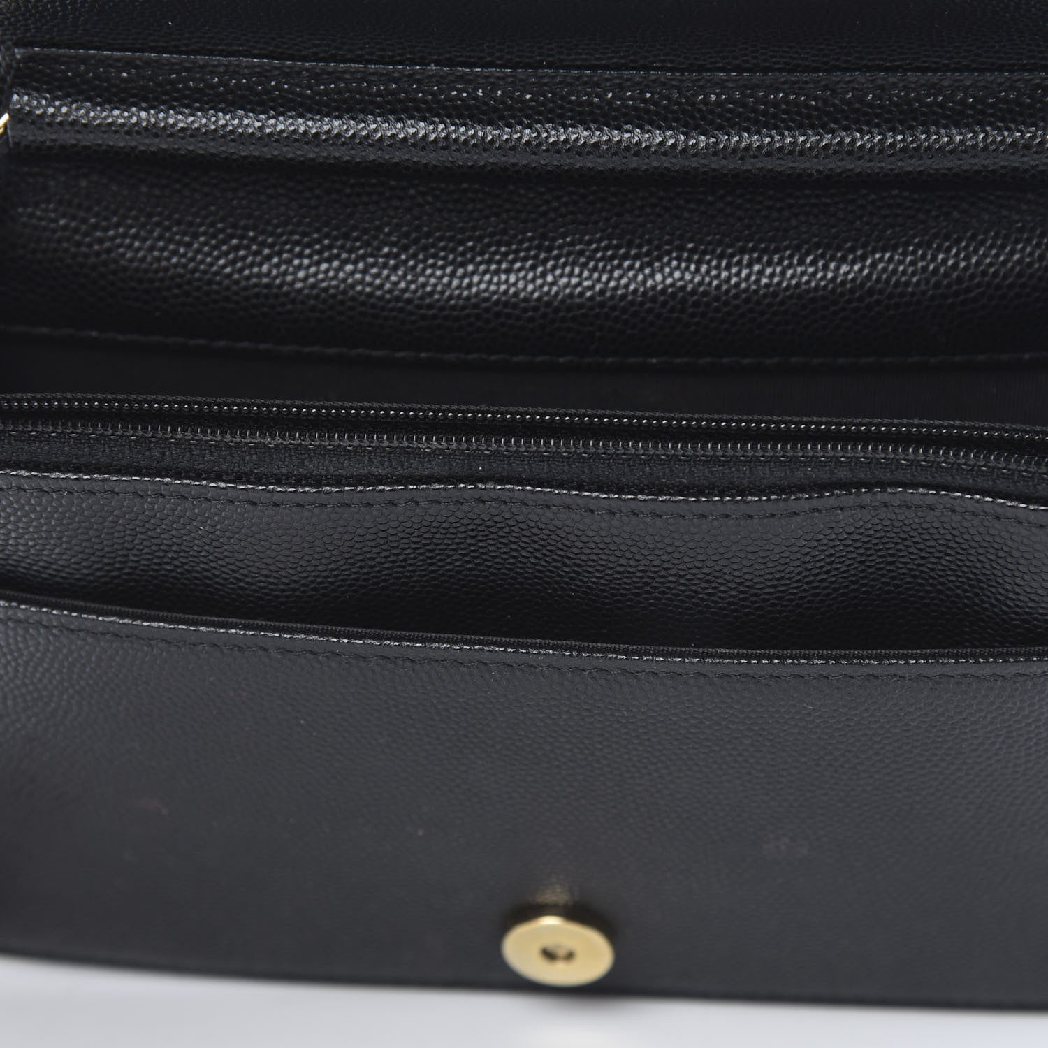 Chanel Caviar Quilted Boy Wallet On Chain WOC Black 14 of 15