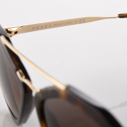 Prada Cinema Sunglasses SPR 12Q Tortoise Gold 6 of 7