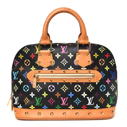 Louis Vuitton Monogram Multicolor Alma Black 1 of 10
