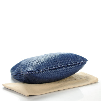 Bottega Veneta Nappa Intrecciato Large Veneta Hobo Blue 4 of 8