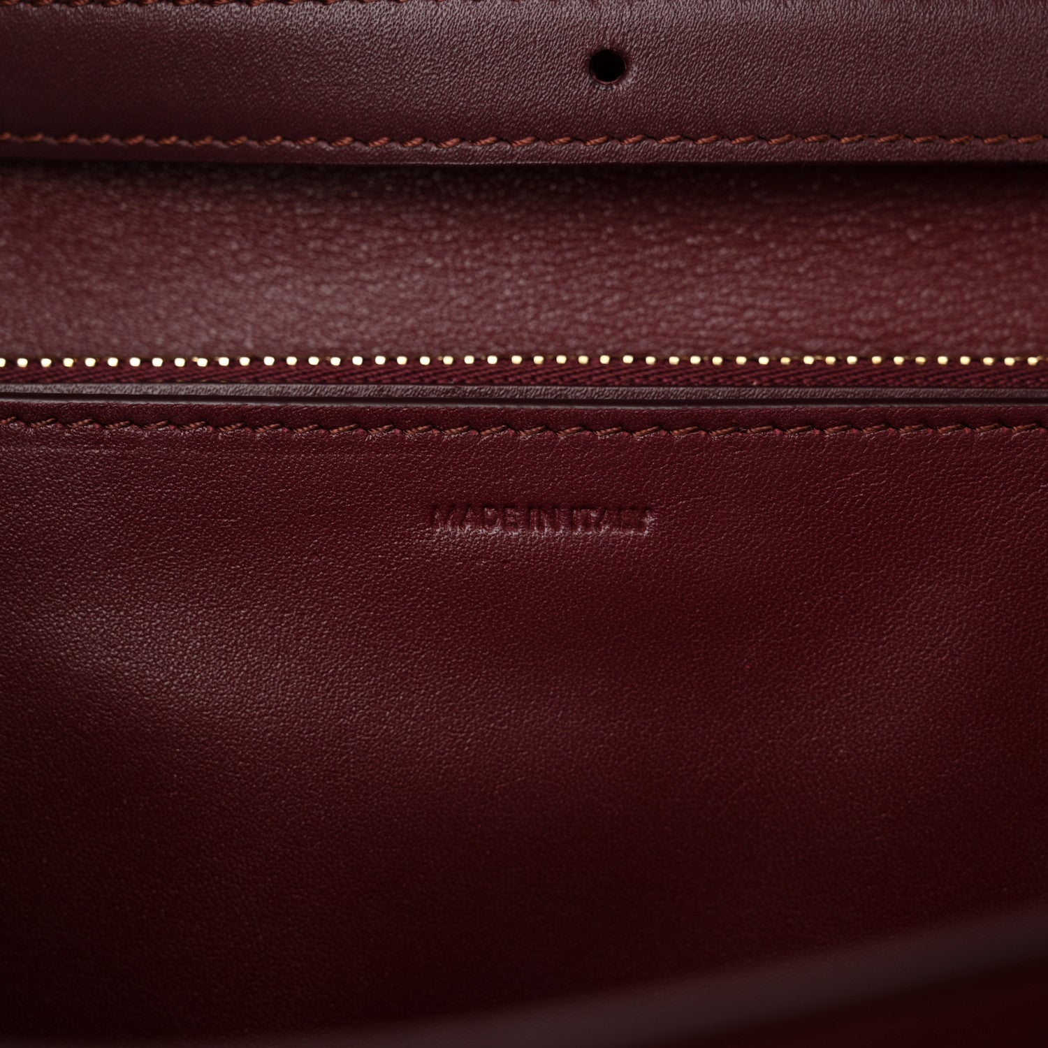 Celine Box Calfskin Medium Classic Box Flap Bag Burgundy 6 of 13