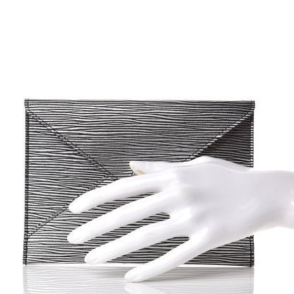 Louis Vuitton Epi Envelope Pouch Platine 2 of 6