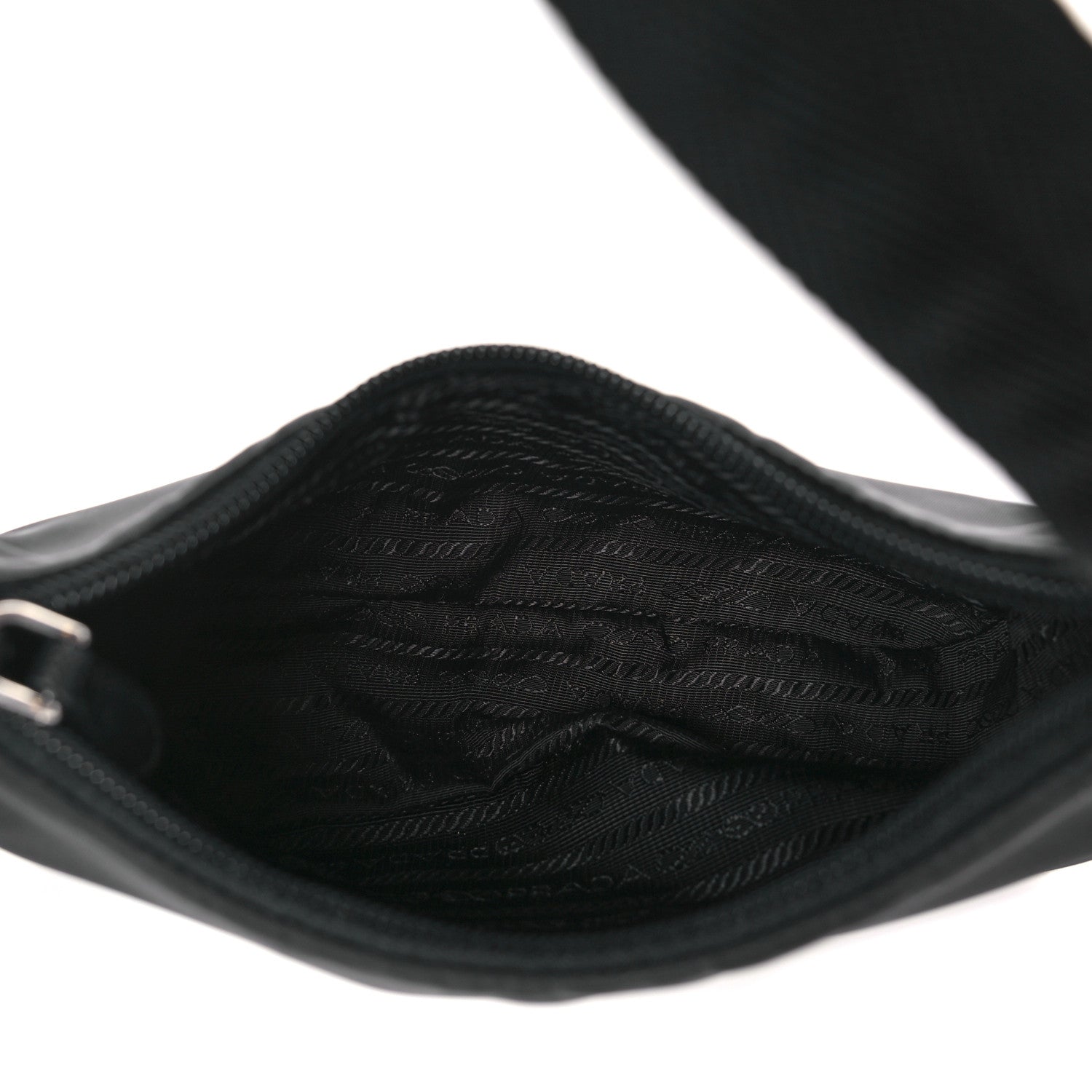 Prada Tessuto Nylon Mini Re-Edition 2000 Bag Black 5 of 8
