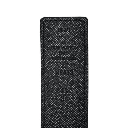 Louis Vuitton Calfskin Monogram 30mm LV Initiales Reversible Belt 85 34 Black 4 of 10