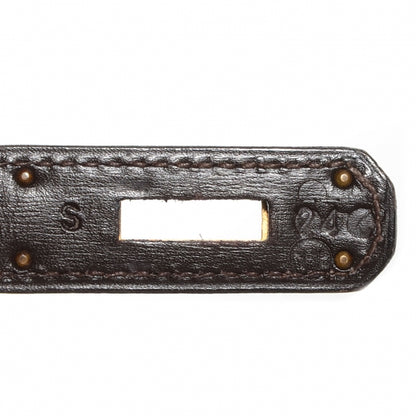 Hermes Box Kelly Retourne 32 Chocolate 7 of 20