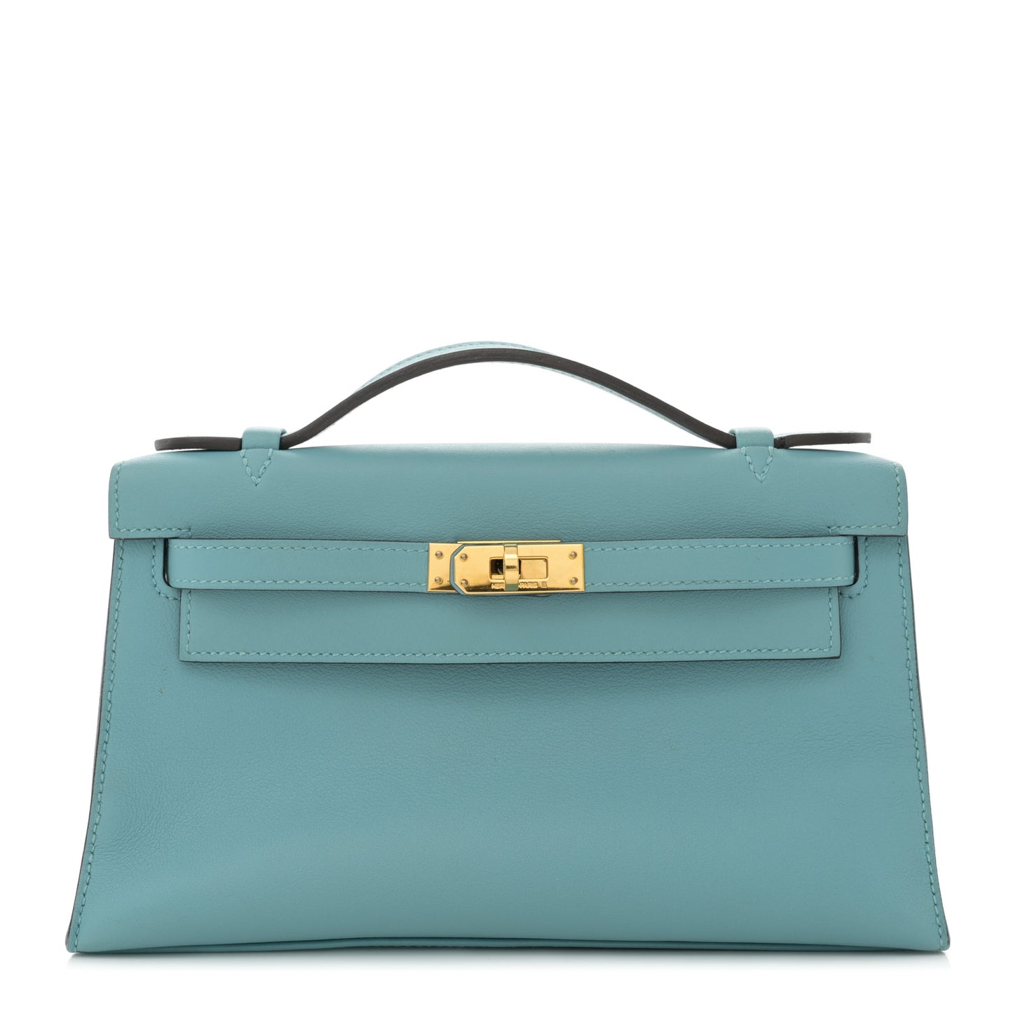 Swift Kelly Pochette Clutch Bleu Saint Cyr