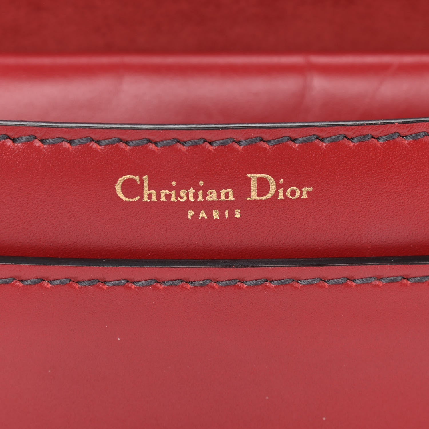 Christian Dior Calfskin J'Adior Chain Flap Bag Red 5 of 13