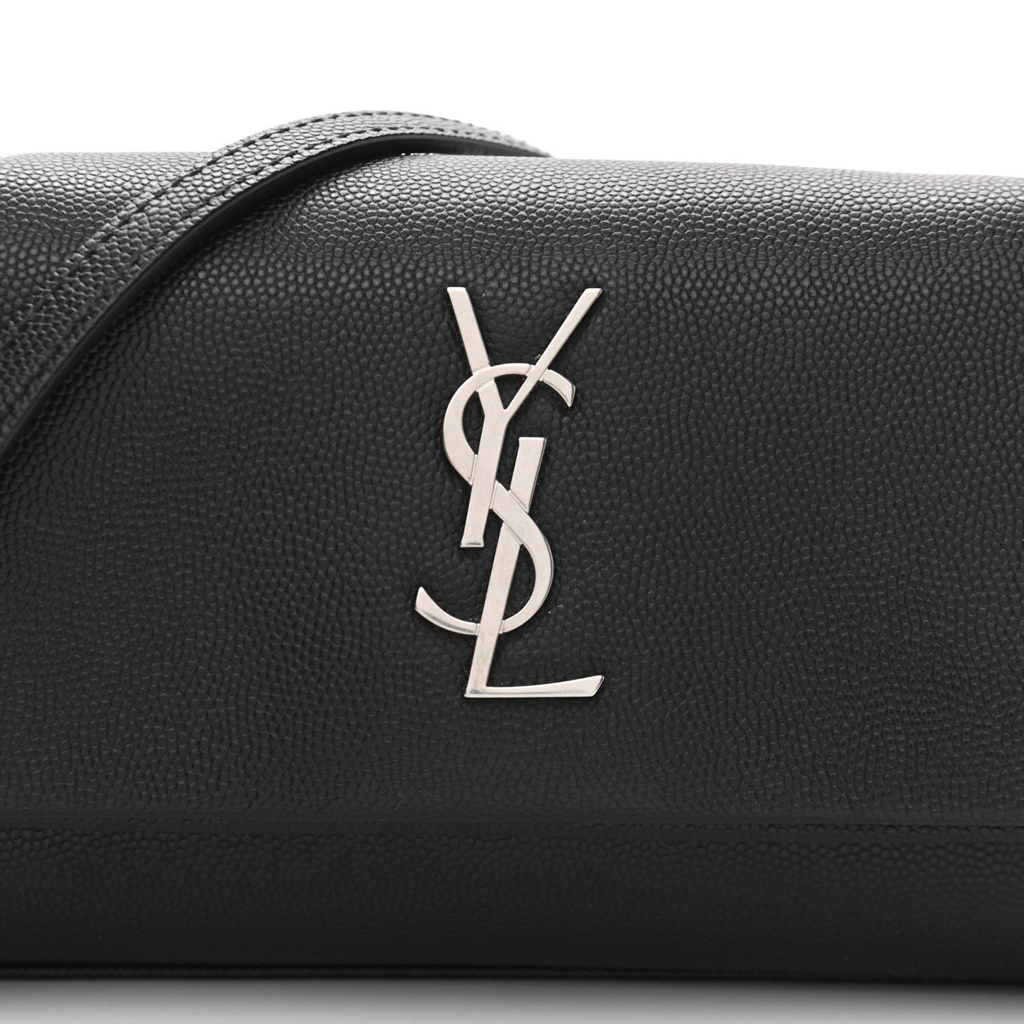 Grain De Poudre Monogram Toy West Hollywood Fold-Over Bag Black