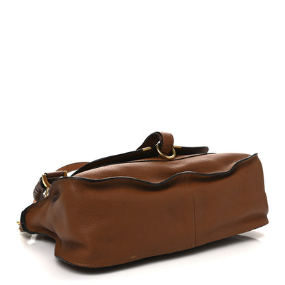 Chloe Calfskin Medium Marcie Satchel Tan 4 of 12