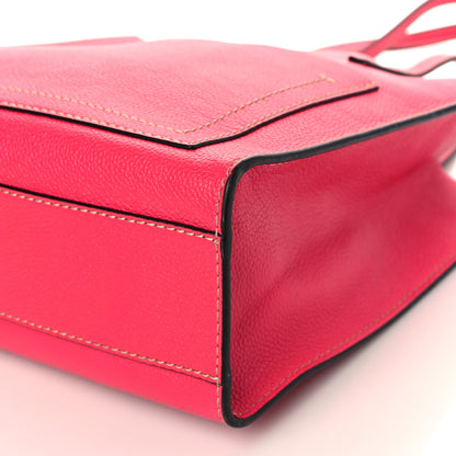 Marc Jacobs Grained Calfskin Medium Grind T Pocket Tote Fuchsia 8 of 11