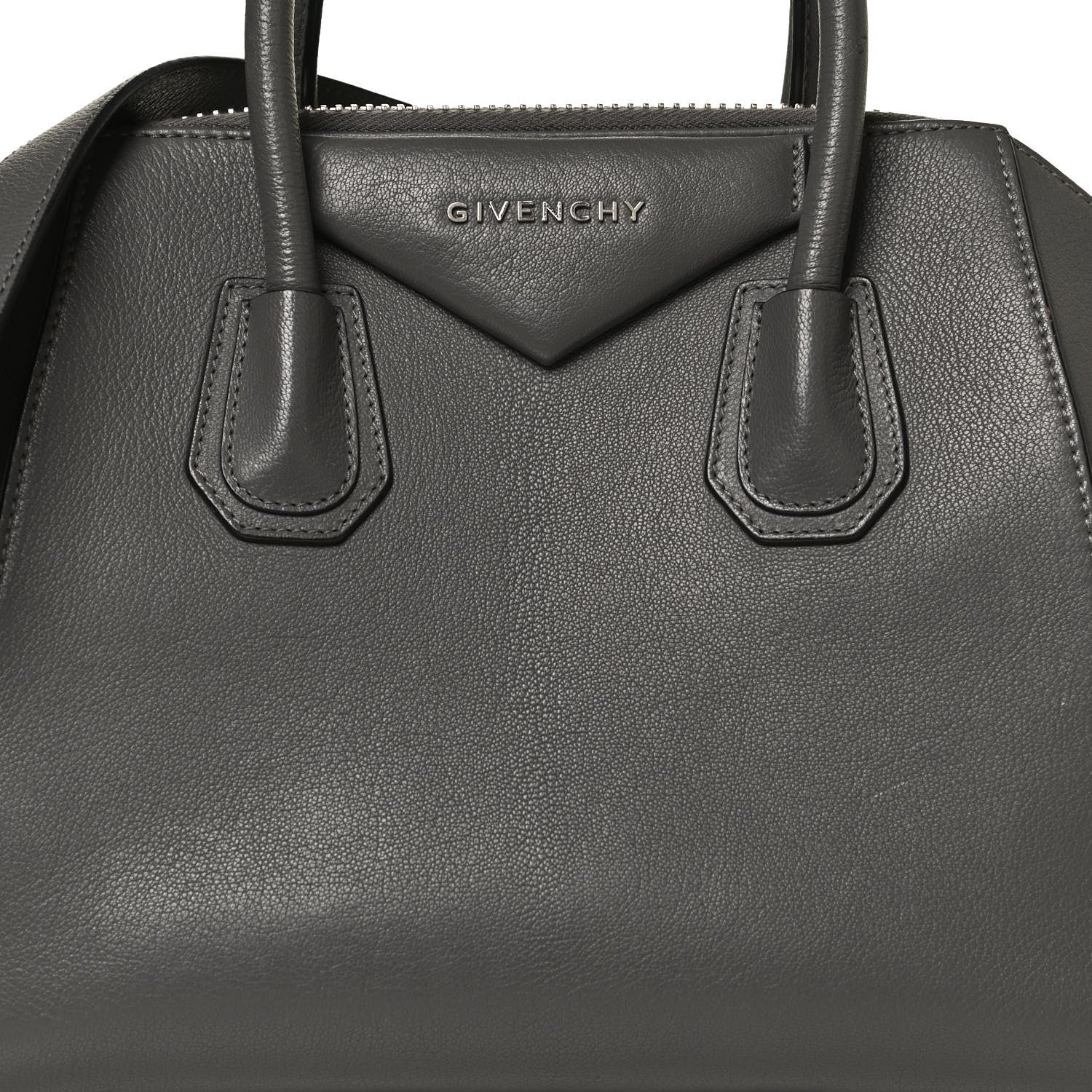 Givenchy Sugar Goatskin Small Antigona Dark Grey 7 of 11