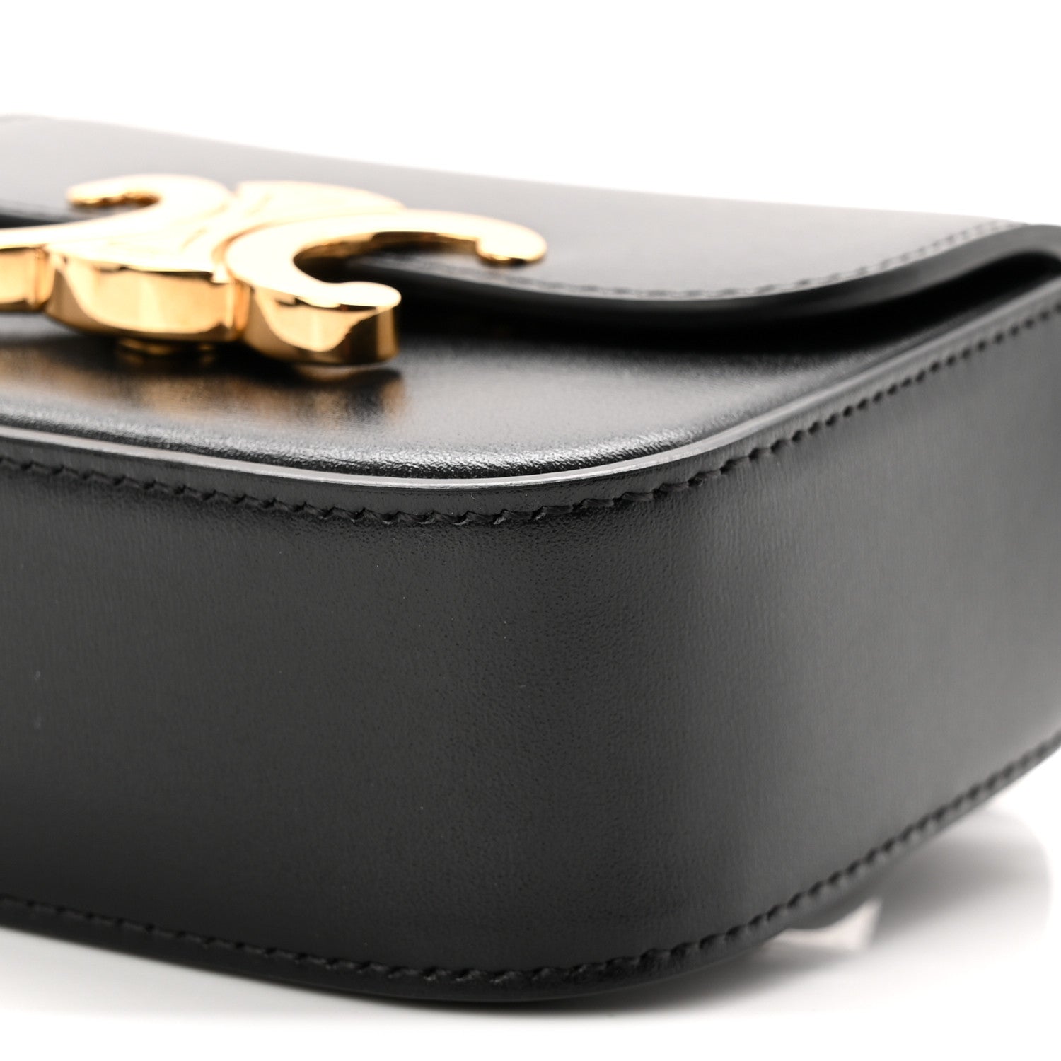 Celine Shiny Calfskin Mini Claude Belt Bag 75 30 Black 10 of 11