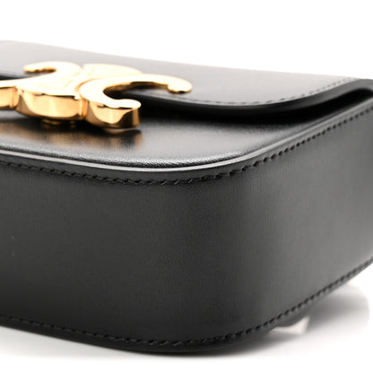 Celine Shiny Calfskin Mini Claude Belt Bag 75 30 Black 10 of 11