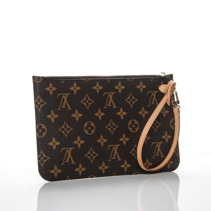 Louis Vuitton Monogram Neverfull MM GM Pochette 3 of 6