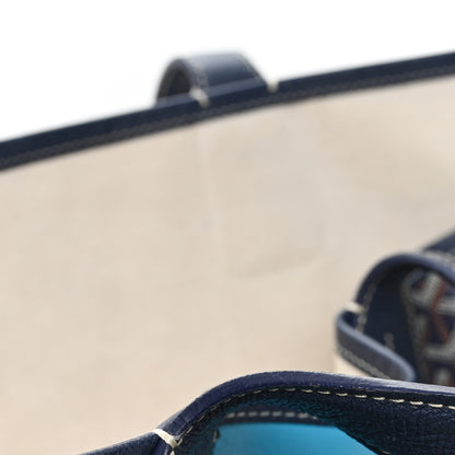 Goyard Goyardine Villette Tote Blue 11 of 12