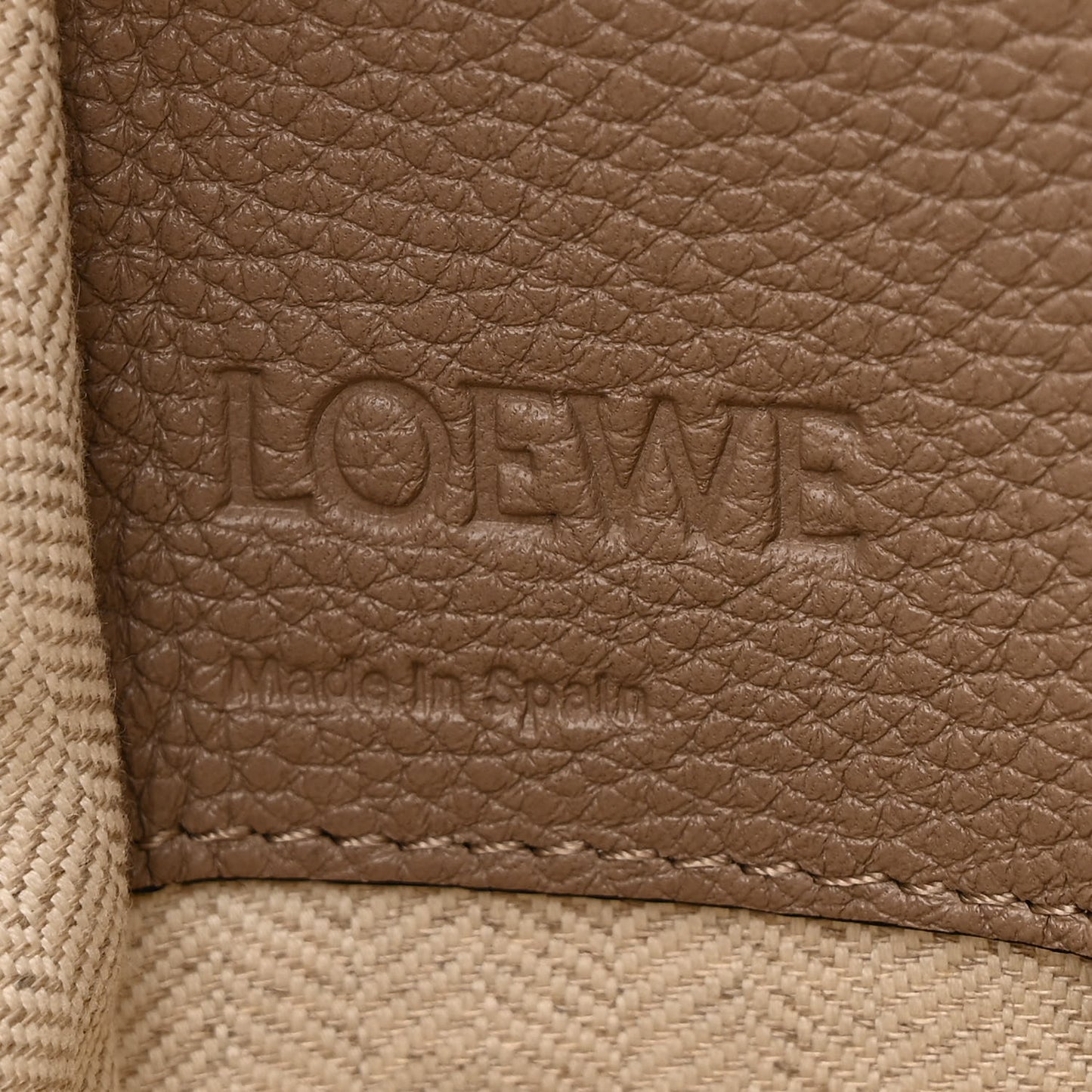 Calfskin Small Hammock Shoulder Bag Sand Mink