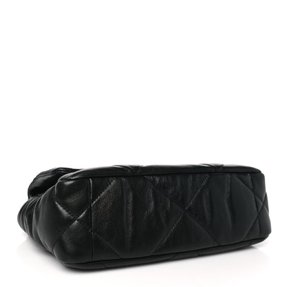 Chanel Lambskin Quilted Medium Chanel 19 Flap Black 4 of 11
