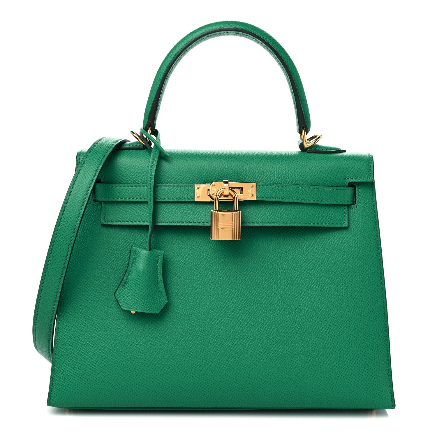 Hermes Epsom Kelly Sellier 25 Vert Jade 1 of 10
