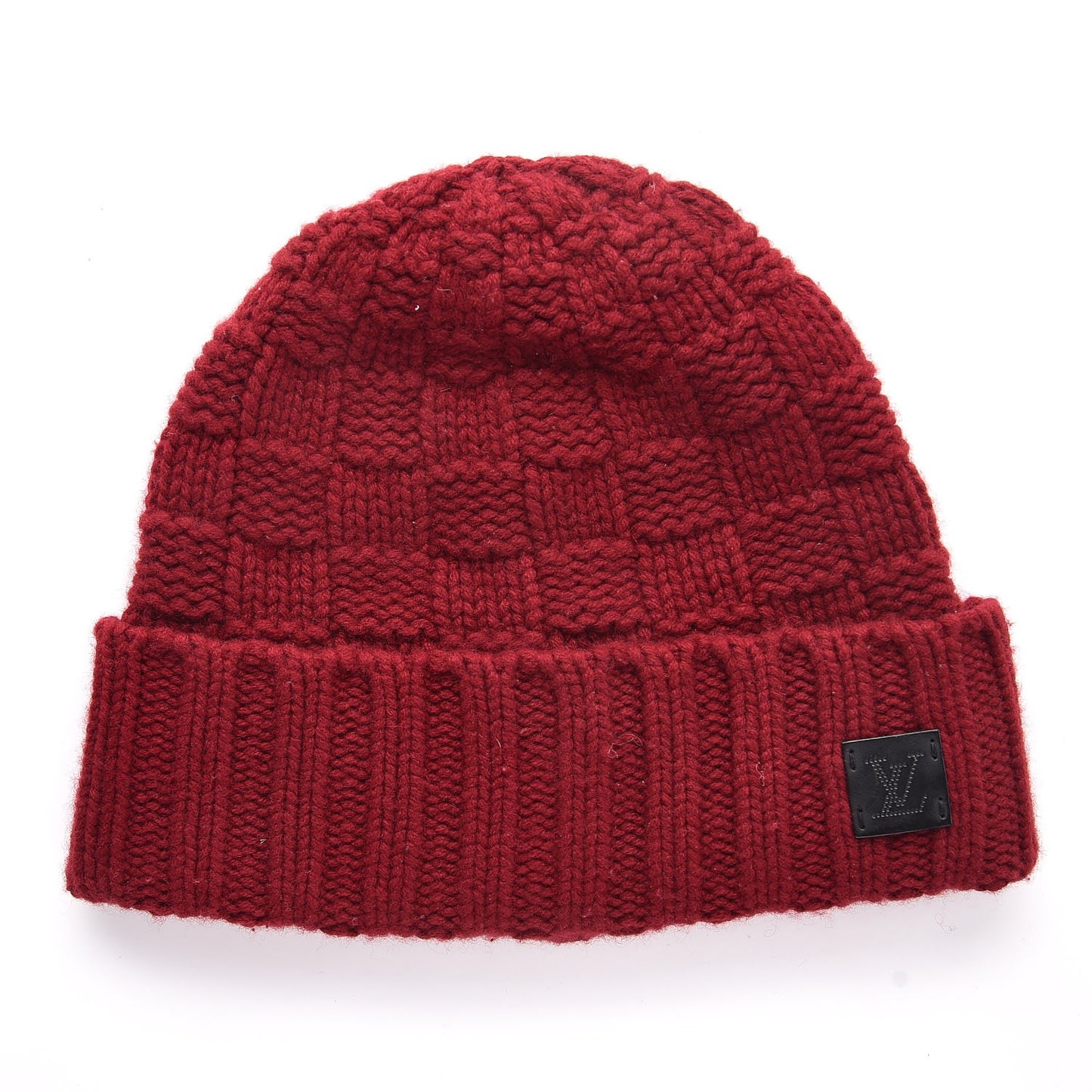 Cashmere Damier Helsinki Beanie Hat