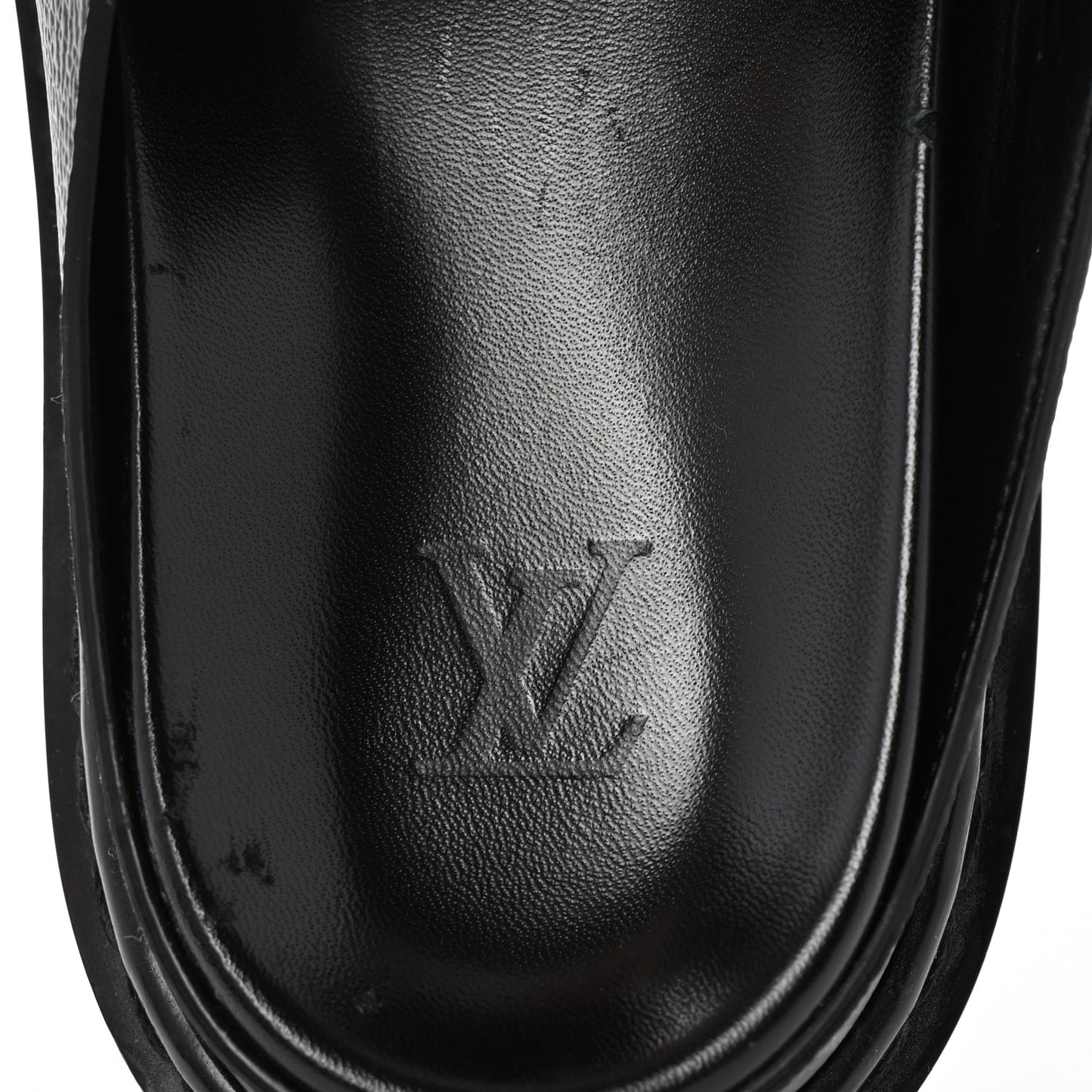 Monogram Eclipse LV Easy Mens Mule 8 Black