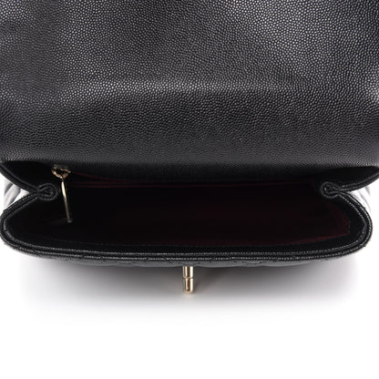 Chanel Caviar Quilted Mini Coco Handle Flap Black 5 of 10