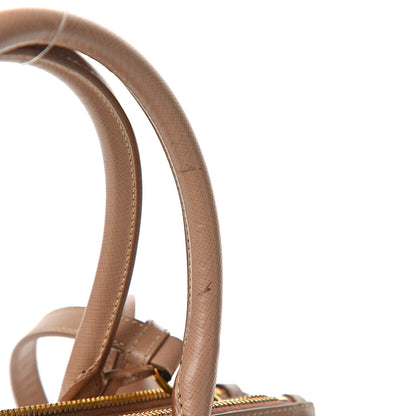 Prada Saffiano Small Galleria Double Zip Tote Cammeo 10 of 15