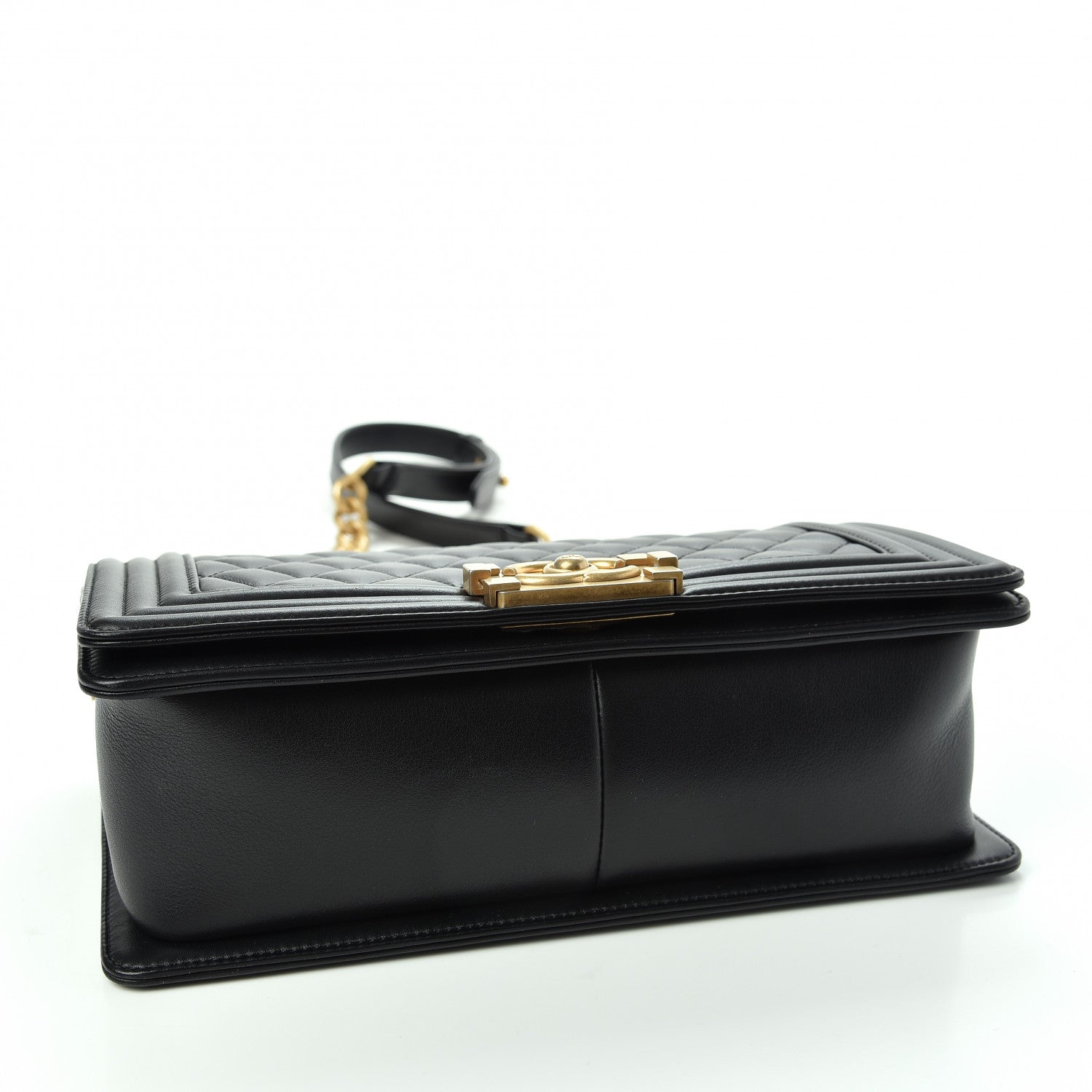 Chanel Calfskin Quilted Medium Boy Flap Black 4 of 10