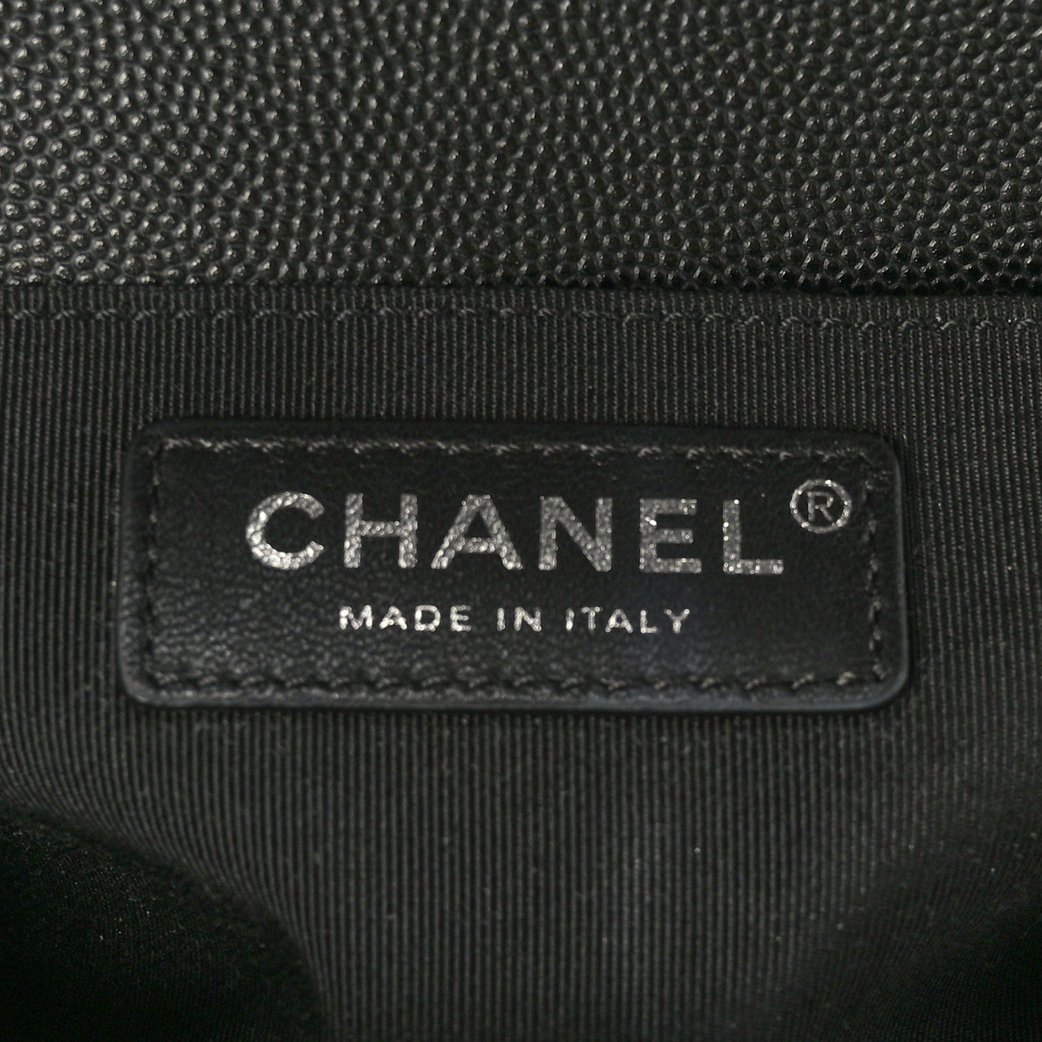 Chanel Caviar Quilted Medium Boy Flap Black 6 of 9