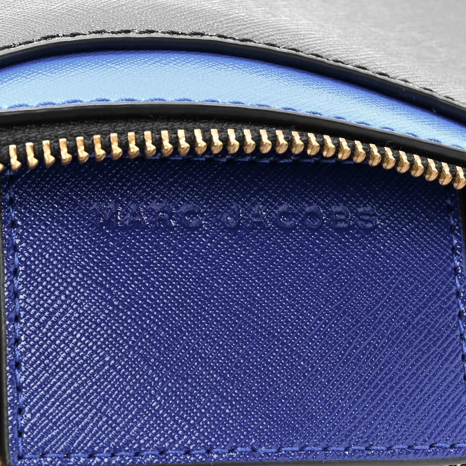 Marc Jacobs Saffiano Small Snapshot Camera Bag Academy Blue Multicolor 7 of 11