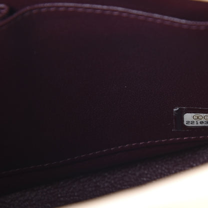 Chanel Shiny Goatskin Diagonal Quilted Small Flap Beige 9 of 10