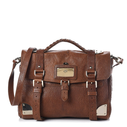 Mulberry Shiny Grained Lambskin Travel Day Oak 1 of 17