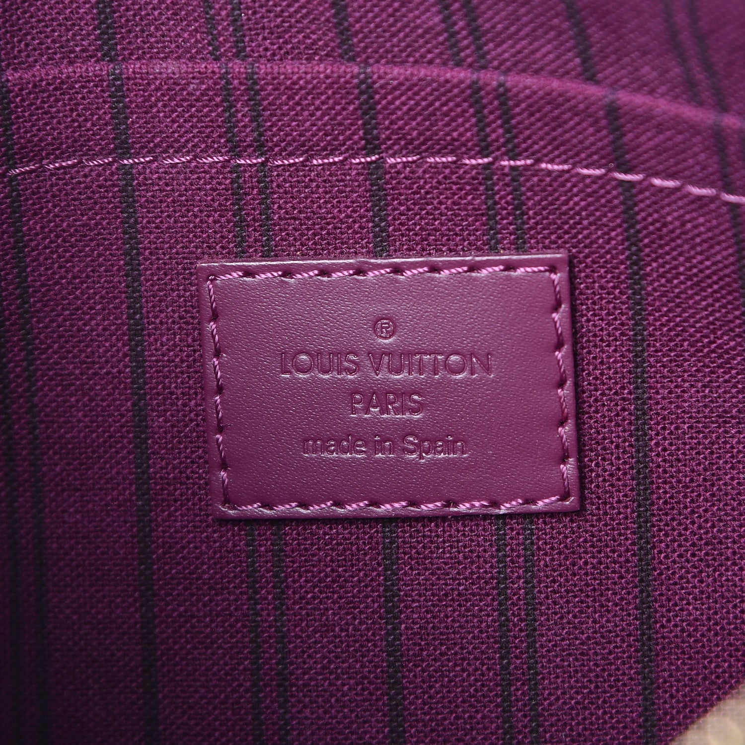Louis Vuitton Monogram Totem Neverfull MM GM Pochette Magenta 6 of 7