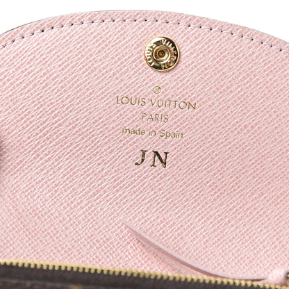 Louis Vuitton Monogram Rosalie Coin Purse Rose Ballerine 6 of 7
