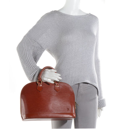 Louis Vuitton Epi Alma Kenyan Fawn 2 of 7