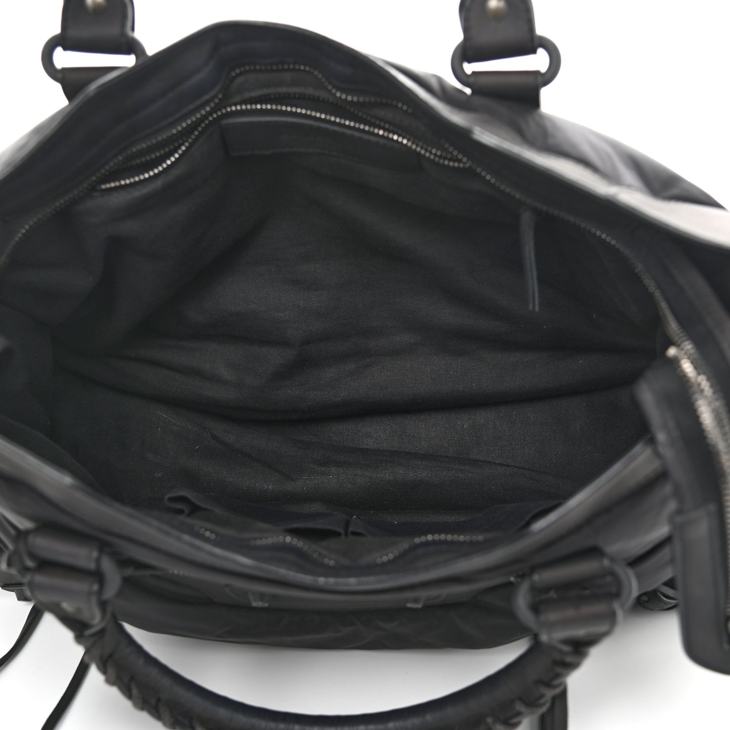 Nylon Agneau Classic Hardware City Black