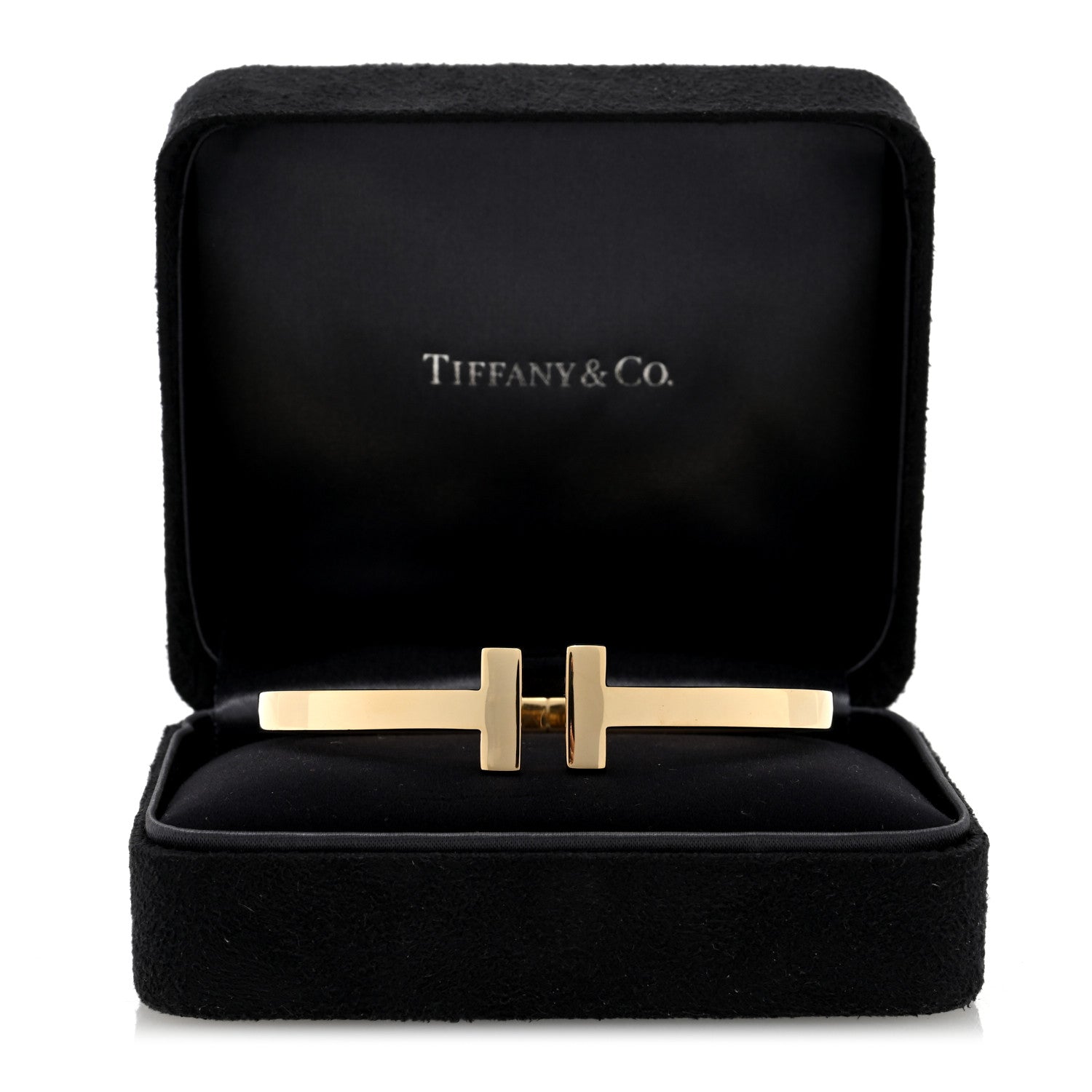 Tiffany 18K Yellow Gold T Square Bracelet 4 of 4