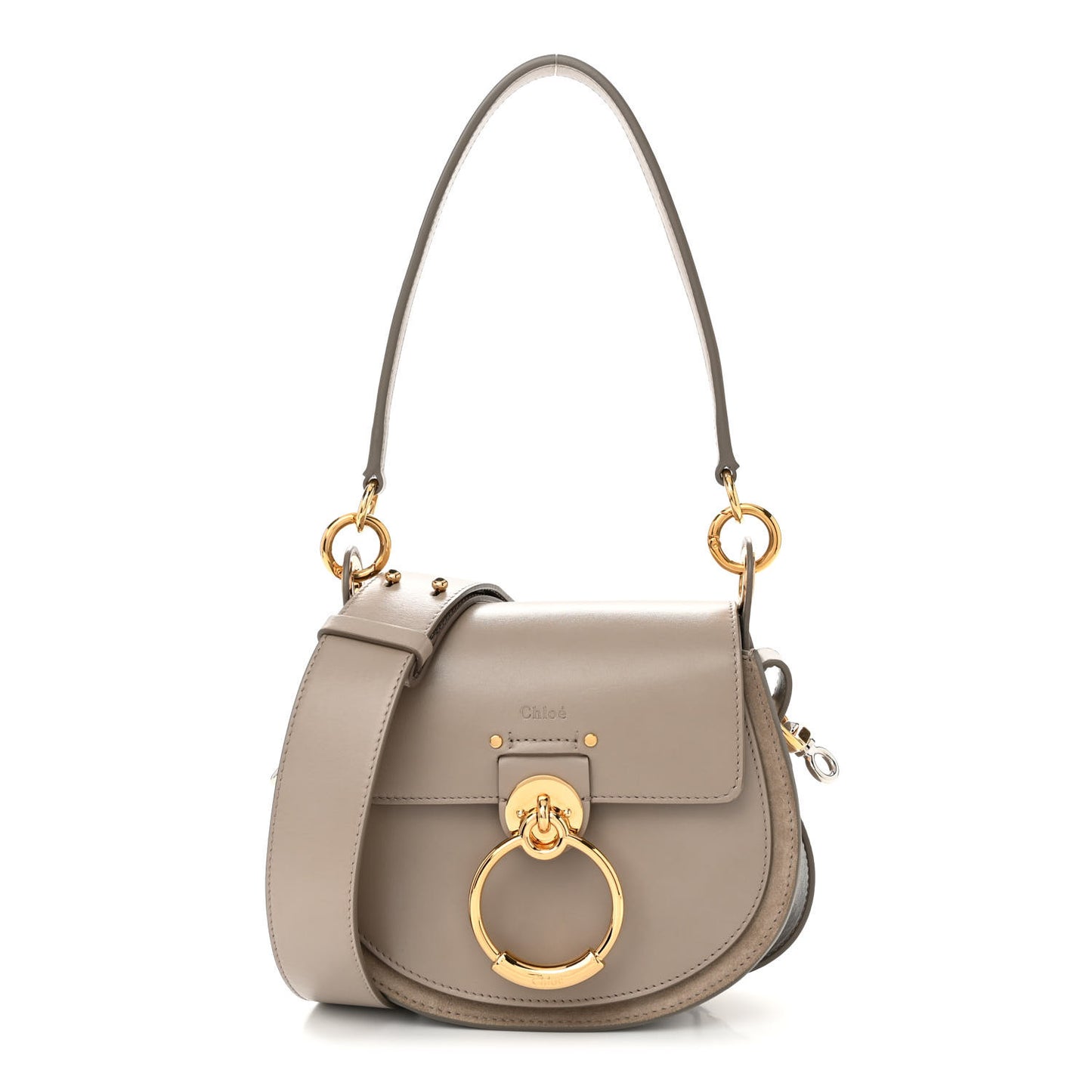 Calfskin Small Tess Bag Motty Grey