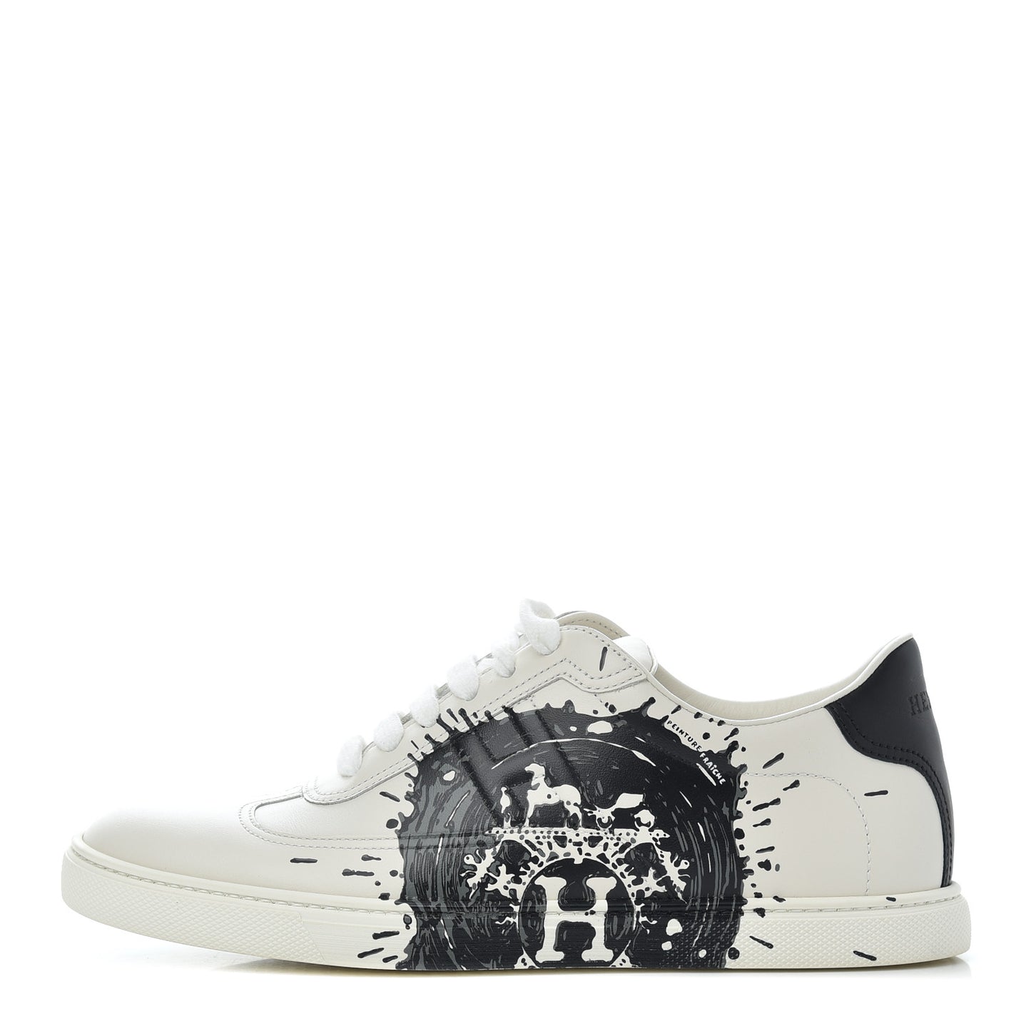 Swift Printed Peinture Fraiche Quicker Sneakers 37.5 White Black