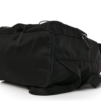 Prada Tessuto Nylon Saffiano Vela Backpack Black 9 of 9