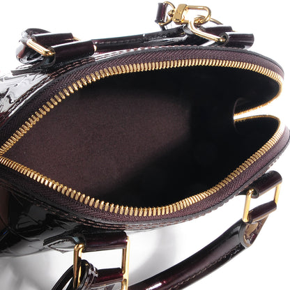 Louis Vuitton Vernis Alma BB Amarante 5 of 8