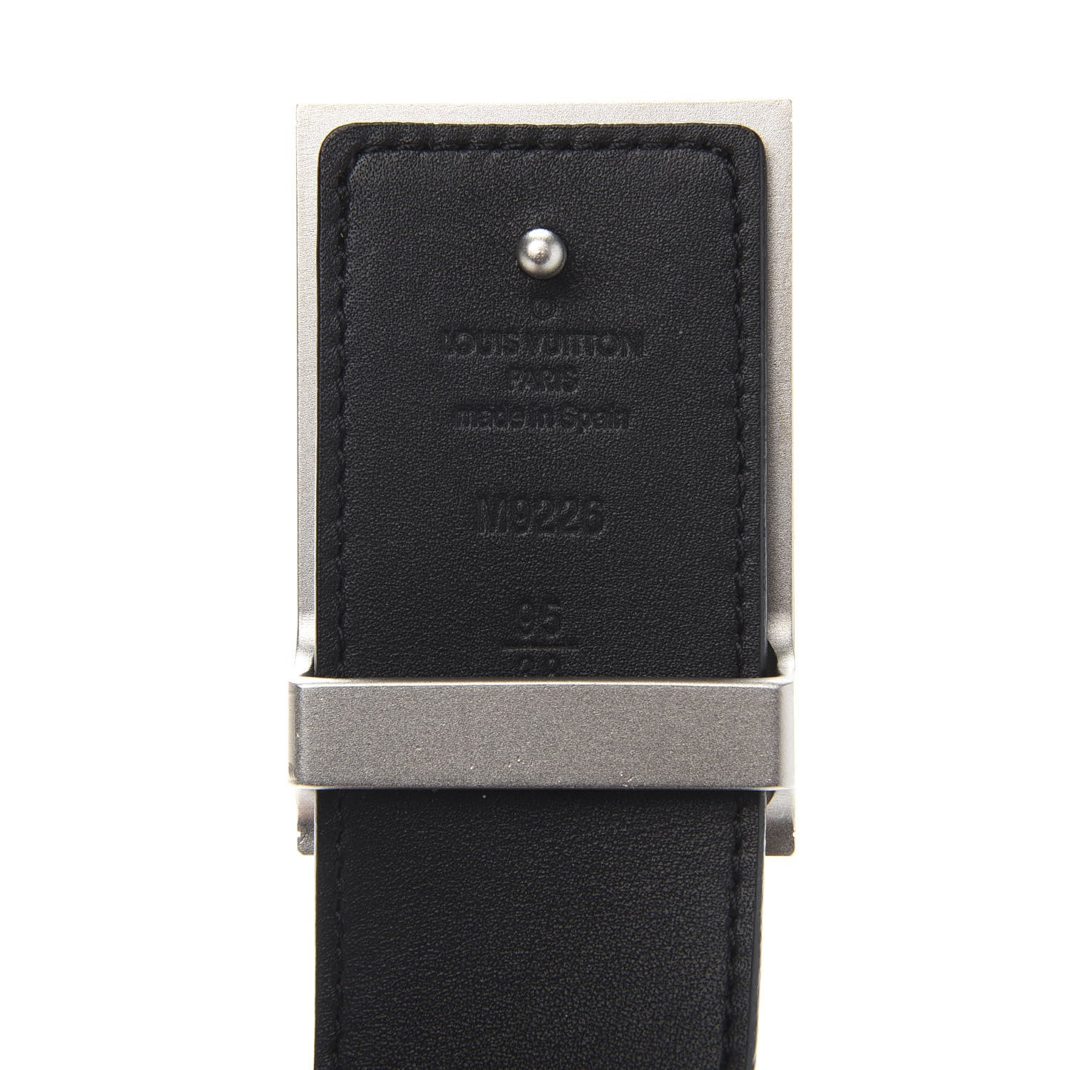 Louis Vuitton Monogram 35mm LV Inventeur Reversible Belt 95 38 5 of 6