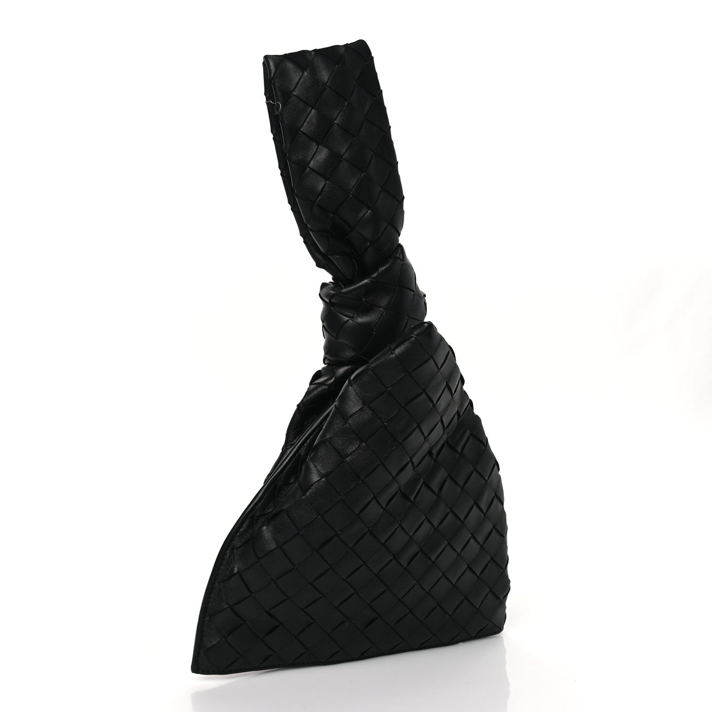 Nappa Intrecciato Mini BV Twist Black
