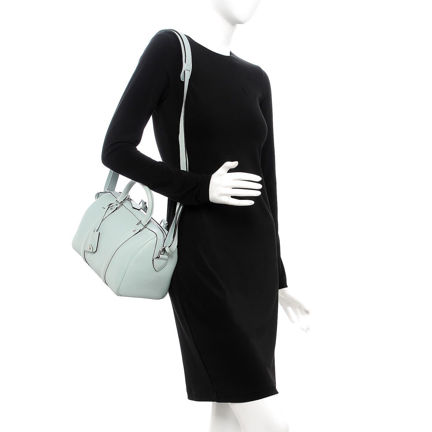 Louis Vuitton Veau Cachemire SC Bag BB Azur 2 of 9