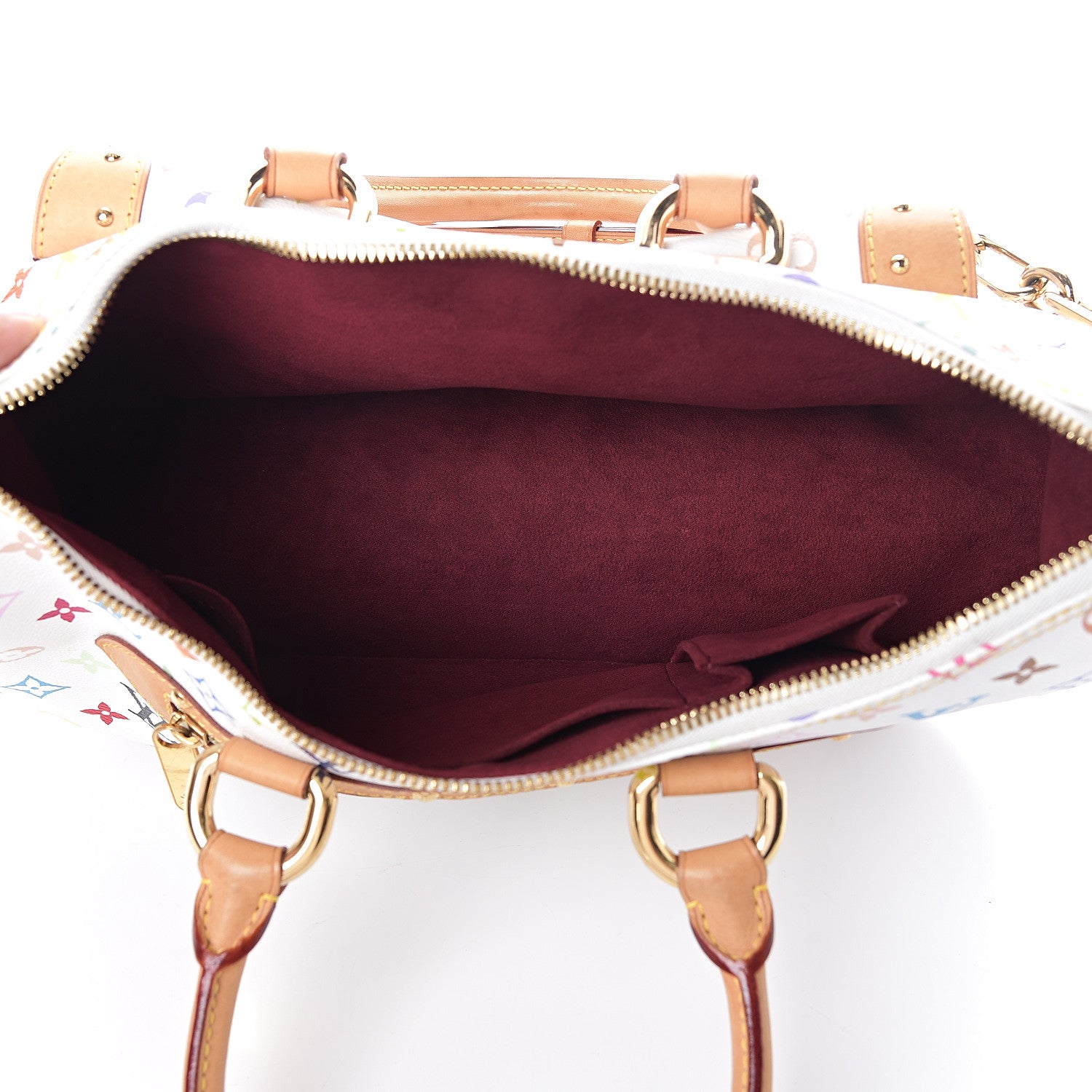 Louis Vuitton Monogram Multicolor Rita White 4 of 7