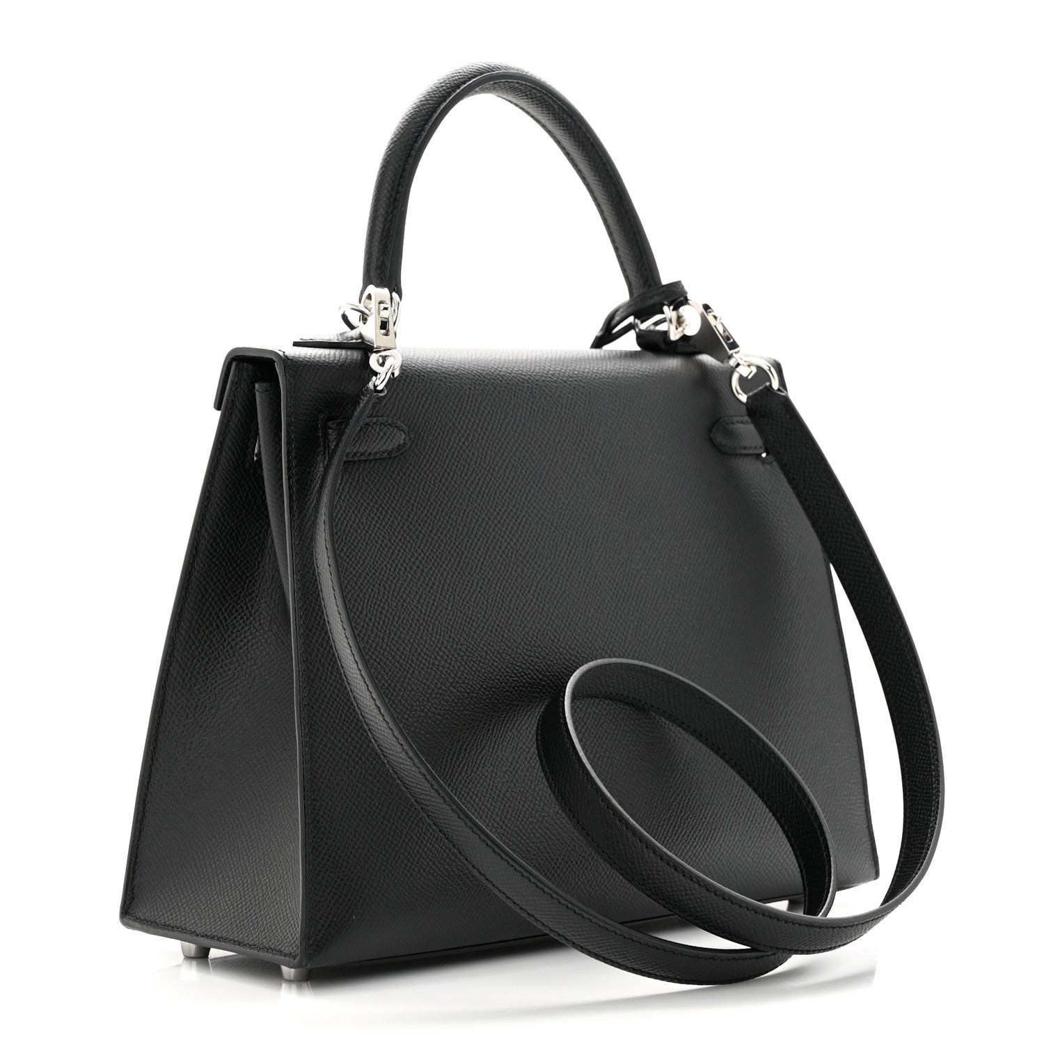 Hermes Epsom Kelly Sellier 25 Black 3 of 13