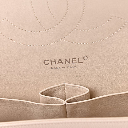 Chanel Caviar Quilted Jumbo Double Flap Light Beige 6 of 10